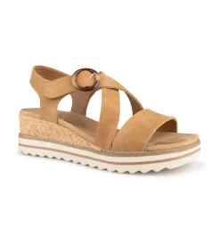 Akebie - Sandales à talon compensé pour femmes