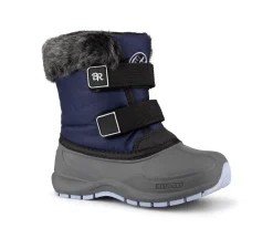 Angilaaq - Bottes d'hiver Blue Rocky pour filles