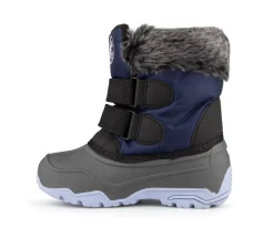 Angilaaq - Bottes d'hiver Blue Rocky pour petites filles