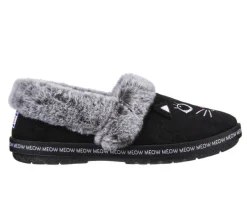 Bobs too cozy - Pantoufles visage de chat Skechers pour femmes