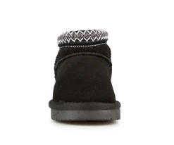 Bottes de neige basses en suède Alberto pour filles - SQUAD