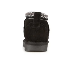 Bottes de neige basses en suède Alberto pour filles - SQUAD