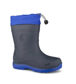 Bottes de pluie avec collet Blue Rocky pour enfants - Fraser