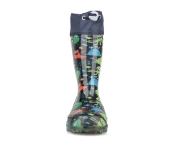 Bottes de pluie Blue Rocky garçons avec lumières – JOOKIBA