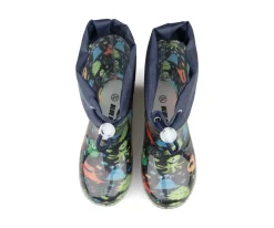 Bottes de pluie Blue Rocky garçons avec lumières – JOOKIBA
