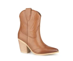 Bottes western courtes West Way pour femmes - ARKANSAS