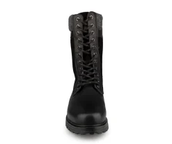 CIDER - Bottes d'hiver lacées et crampons Manathan pour femmes