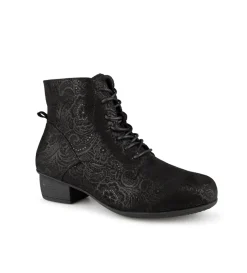 Espinafres - Bottillons d'automne noirs Ultime Confort pour femmes