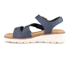 Feijoa - Sandales à talon compensé pour femmes