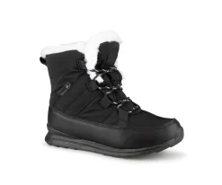 Fujisu - Bottes d'hiver noires Blue Rocky pour filles