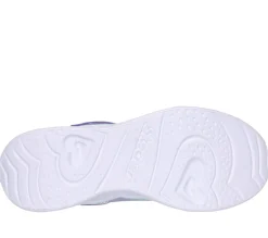 Heart light - Chaussures lumineuses Skechers pour petites filles