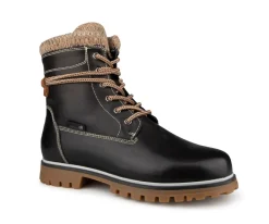 HYSOPE - Bottillons d'hiver lacés et crampons Manathan femmes