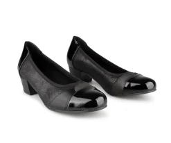 JUNAULIE - Escarpins à talon carré Alberto pour femmes