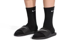 Kawa - Sandales noires Nike pour enfants juniors