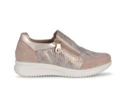 Kayla zip slip on - Flâneurs en cuir Imac pour femmes