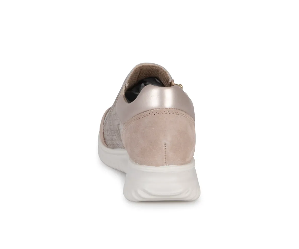 Kayla zip slip on - Flâneurs en cuir Imac pour femmes