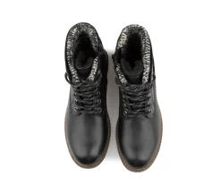 LAZALEEE - Bottes courtes à talon plat Alberto pour femmes