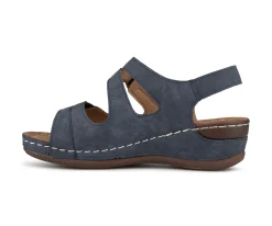 Longane - Sandales à talon compensé pour femmes