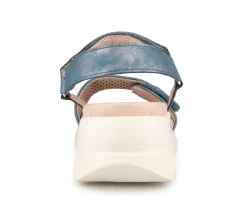 Macadamia - Sandales à talon compensé Alberto pour femmes