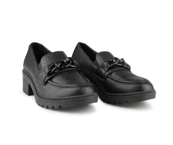 MAUDELINE - Flâneurs à carré haut Manathan pour femmes