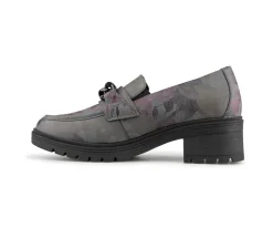 MAUDELINE - Flâneurs à carré haut Manathan pour femmes