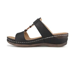 Pavoreal - Mules noires Ultime Confort pour femmes