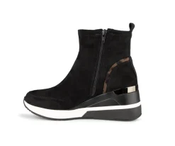 Pessego - Bottillons noirs Alberto pour femmes