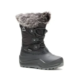 Powdery 3 - Bottes d'hiver noires Kamik pour filles
