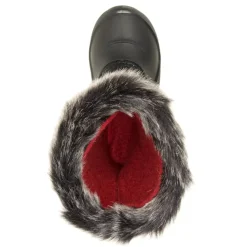 Powdery 3 - Bottes d'hiver noires Kamik pour filles
