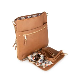 Sadiantum - Sac à main avec pochette amovible Alberto pour femmes