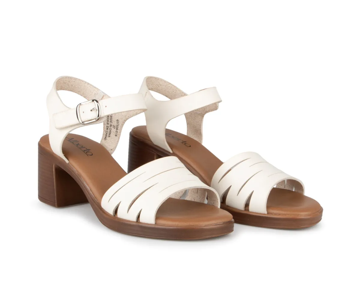 Sandales à bride velcro Alberto pour femmes - MAREEBA