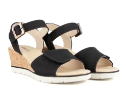 Sandales à talon compensé Alberto pour femmes - GUSTINA