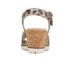 Sandales à talon compensé Alberto pour femmes - GUSTINA