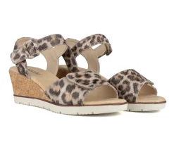 Sandales à talon compensé Alberto pour femmes - GUSTINA