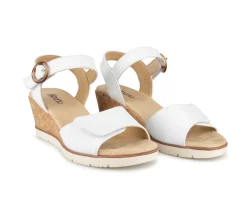 Sandales à talon compensé Alberto pour femmes - ROBAGAR