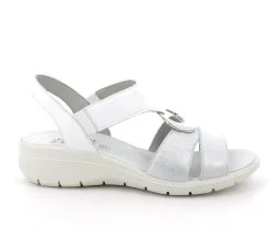 Sandales à talon compensé Imac pour femmes - CHARLOTTE ELASTIC