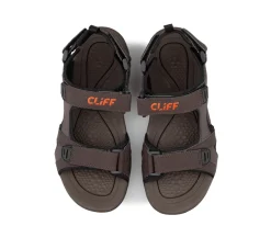 Sandales en nubuck Cliff pour hommes - SCORFANO