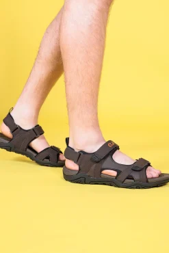 Sandales en nubuck Cliff pour hommes - SCORFANO