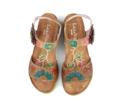 Sandales Laura Vita femmes talon compensé – MANAMI