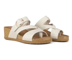 Sandales talon compensé Alberto pour femmes - CINTIA