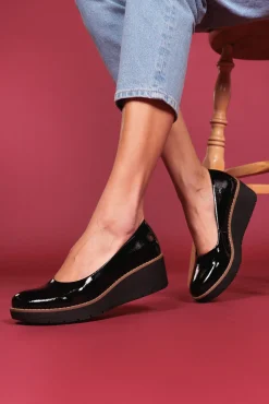 Soulier escarpin noir Alberto pour femmes - BIANCHI