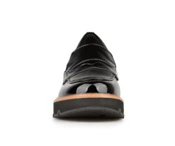 Soulier noir style mocassin Alberto pour femmes  - ESPOSITO