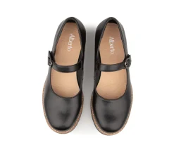 Souliers Mary-Jane noir Alberto pour femmes - MARINO