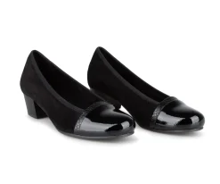 Souliers noir Alberto pour femmes - WENLYN