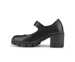 WEDNESDAY - Souliers noirs à talon Alberto pour femmes