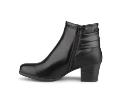 YULIANA - Bottillons à talon carré Ultime Confort pour femmes